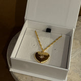 Melody Heart 18K Gold Plated Necklace