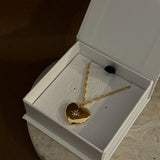 Melody Heart 18K Gold Plated Necklace