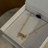 Carri Bow 18K Gold Plated Necklace