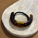 Crescent Resin Hair Cuff Tie (2col)