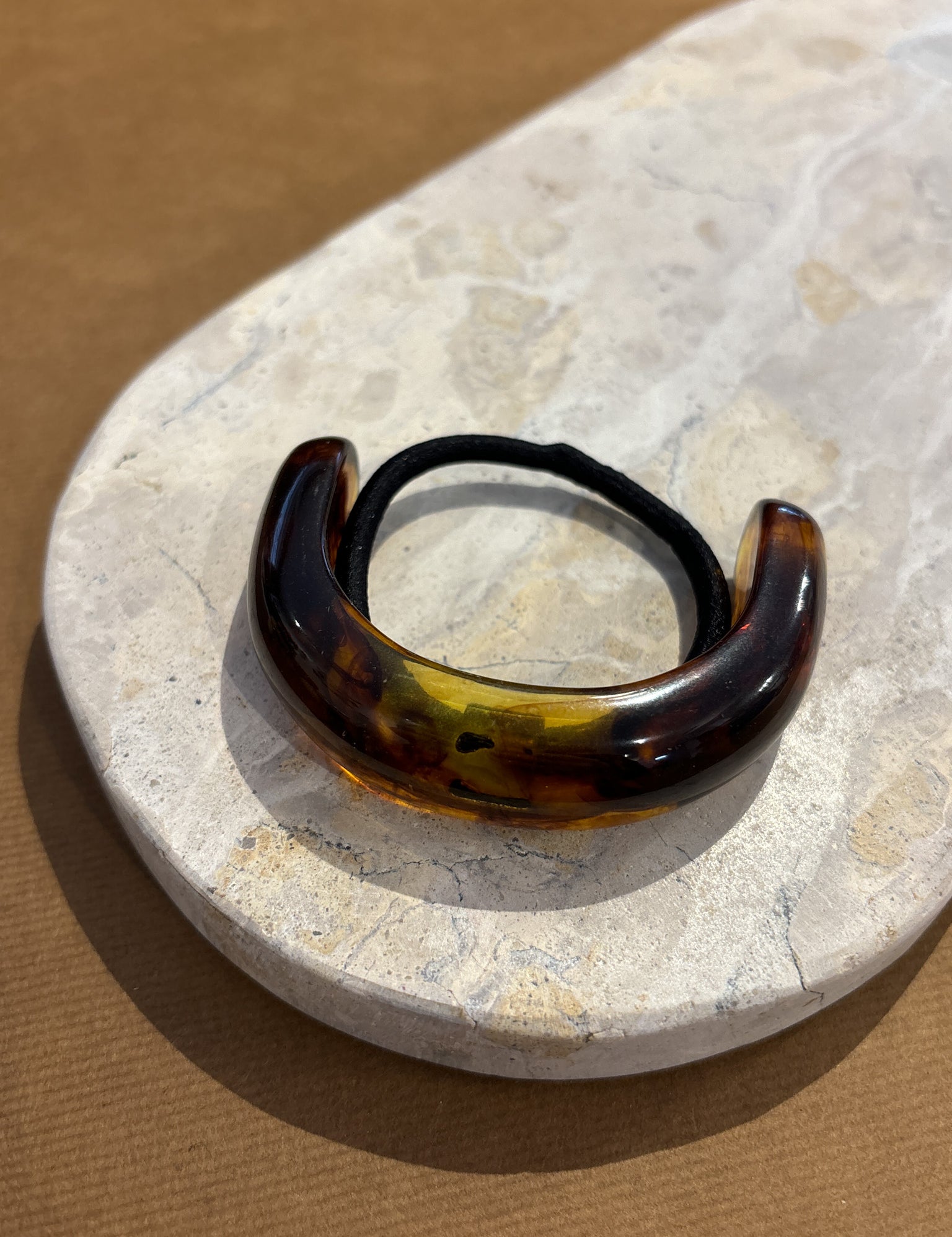 Crescent Resin Hair Cuff Tie (2col)
