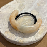 Crescent Resin Hair Cuff Tie (2col)