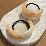 Crescent Resin Hair Cuff Tie (2col)