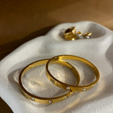 Bianca 18K Gold Plated Chunky Bangle