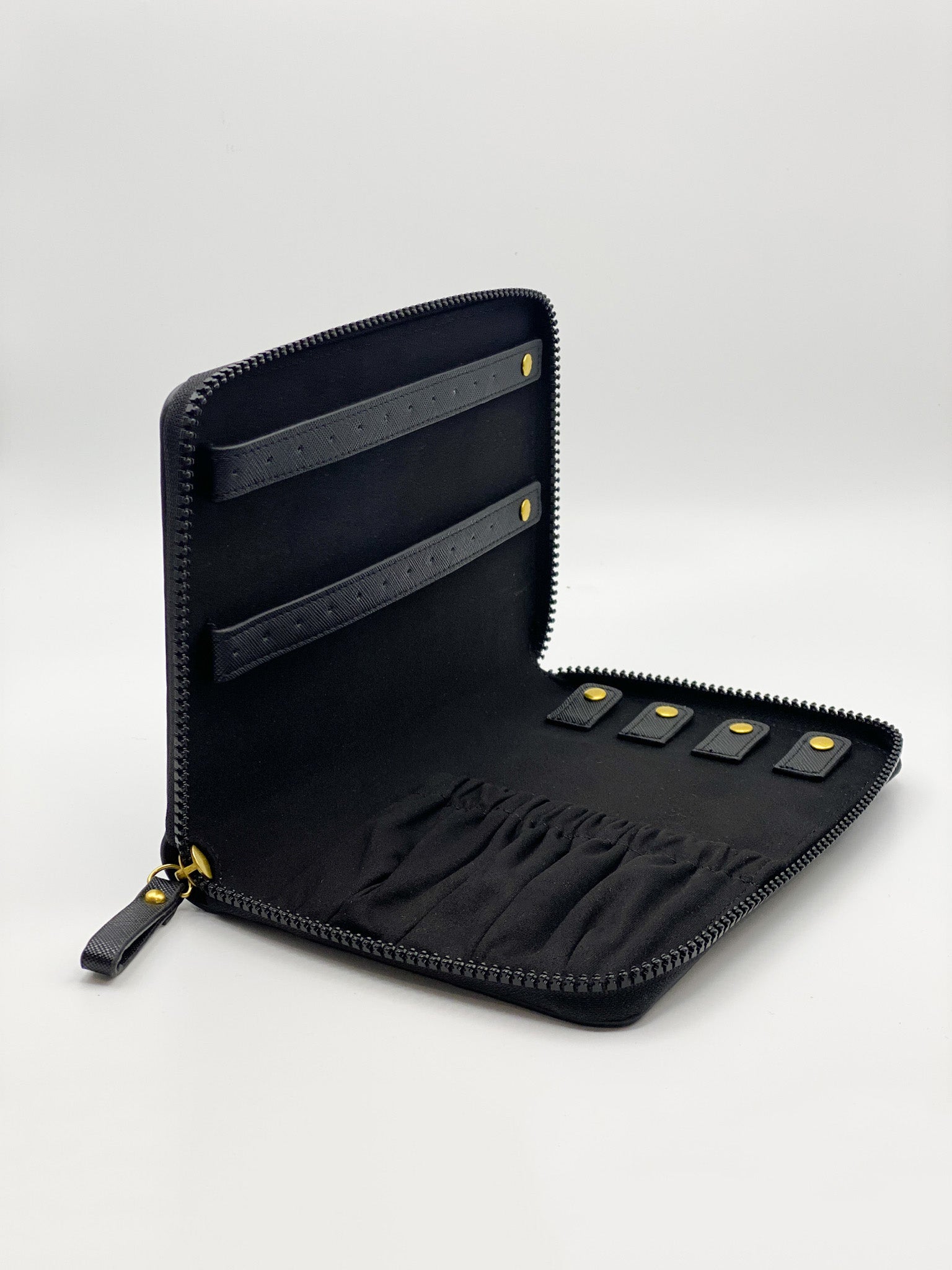 Lustre & Sage Jewellery Travel Case in Black
