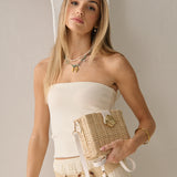 [Euro Summer] Lucinda Straw Box Bag