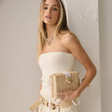 [Euro Summer] Lucinda Straw Box Bag