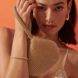Jada Diamanté Wristlet Bag (3col)