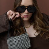 Tori Rhinestone Mini Bag