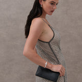 Ciara Croc-Effect Clutch