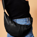 Mina Half-moon Crossbody Bag