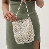Boba Mini Pearl Bucket Bag