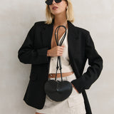 My Valentine Crossbody Bag in Black