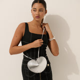 My Valentine Crossbody Bag in Silver