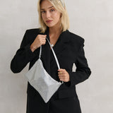 Stella Glomesh Party Bag in Silver