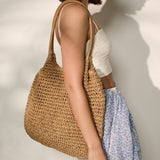 Euro Summer | Solana Summer Tote Bag in Tan