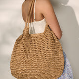 Euro Summer | Solana Summer Tote Bag in Tan