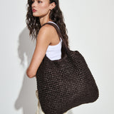 Solana Summer Tote Bag in Brown