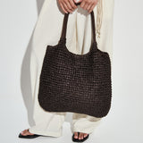 Solana Summer Tote Bag in Brown