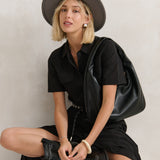 Cromwell Hobo Bag in Black