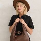 Cromwell Hobo Bag in Brown
