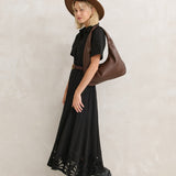Cromwell Hobo Bag in Brown