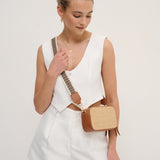 Ebony Summer Crossbody Bag in Tan