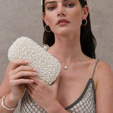 Cosmo Pearl Clutch Bag