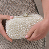Cosmo Pearl Clutch Bag