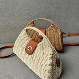 [Euro Summer] Maggie Summer Straw Bag in Beige