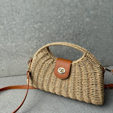 [Euro Summer] Maggie Summer Straw Bag in Tan