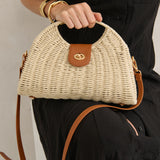[Euro Summer] Maggie Summer Straw Bag in Beige