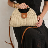 [Euro Summer] Maggie Summer Straw Bag in Beige