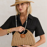 [Euro Summer] Maggie Summer Straw Bag in Tan