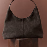 Kenny Suede Bag in Brown