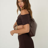 Brenna Shoulder Bag in Brown