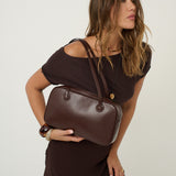 Brenna Shoulder Bag in Brown