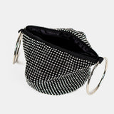 Jada Glomesh Evening Bag in Black