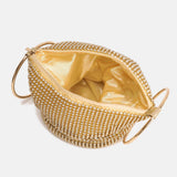 Jada Glomesh Evening Bag in Gold