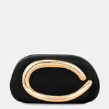 Celina Statement Clutch Bag in Black