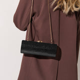 Karina Evening Clutch Bag in Black