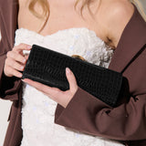 Karina Evening Clutch Bag in Black