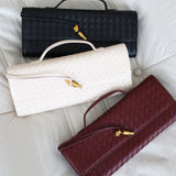 [Clearance] Paloma Clutch Bag in Wine