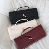 [Clearance] Paloma Clutch Bag in Wine