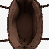 Mercato Straw Tote Bag in Brown