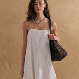 Mercato Straw Tote Bag in Brown
