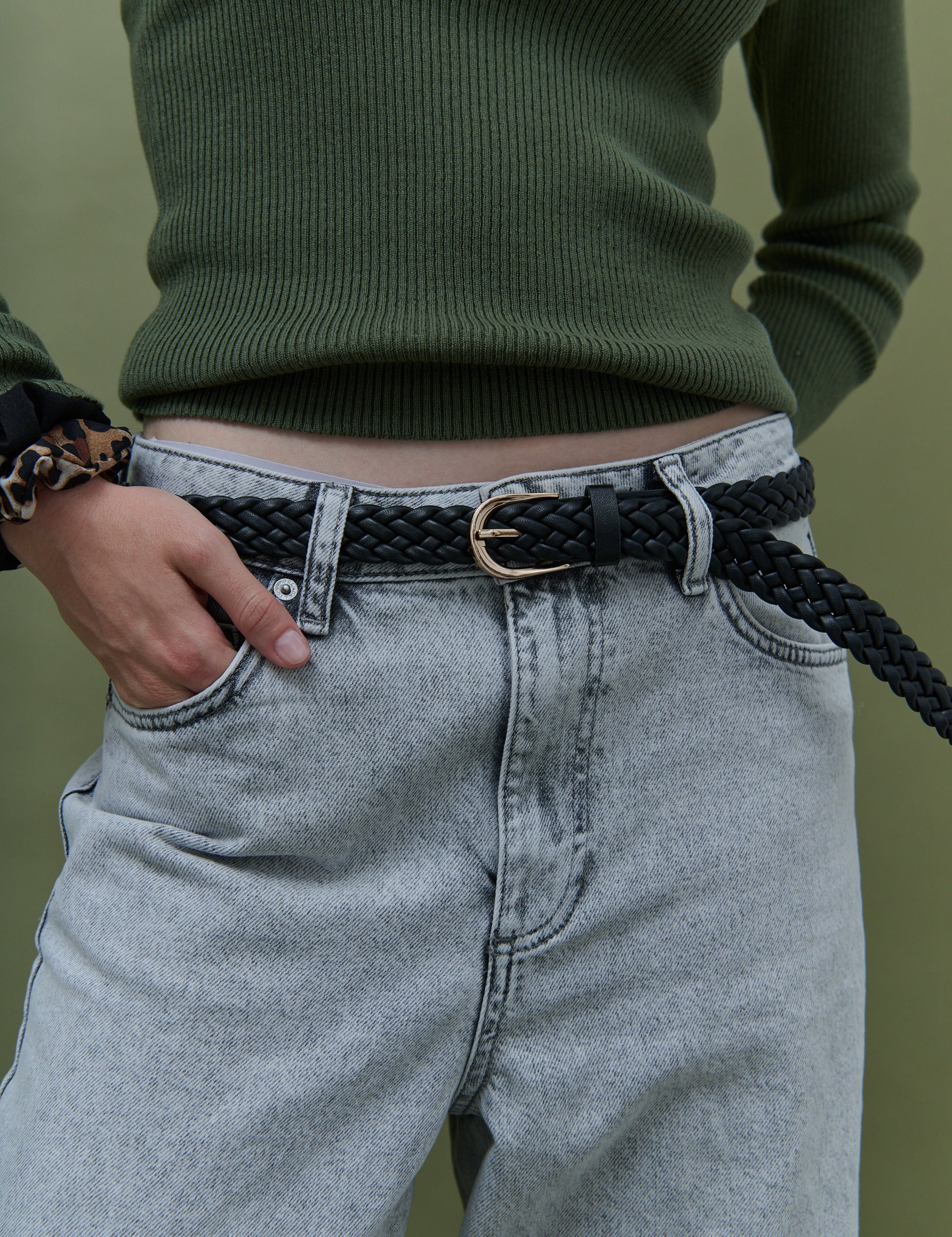 Rosamonde Braided Belt (3col)