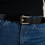 Sinclair Basic Croc Belt