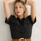 Genuine Suede Chain Buckle Belt
