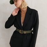 Nicki Colour Block Cotton Cap